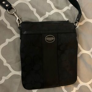 Black Coach Crossbody bag